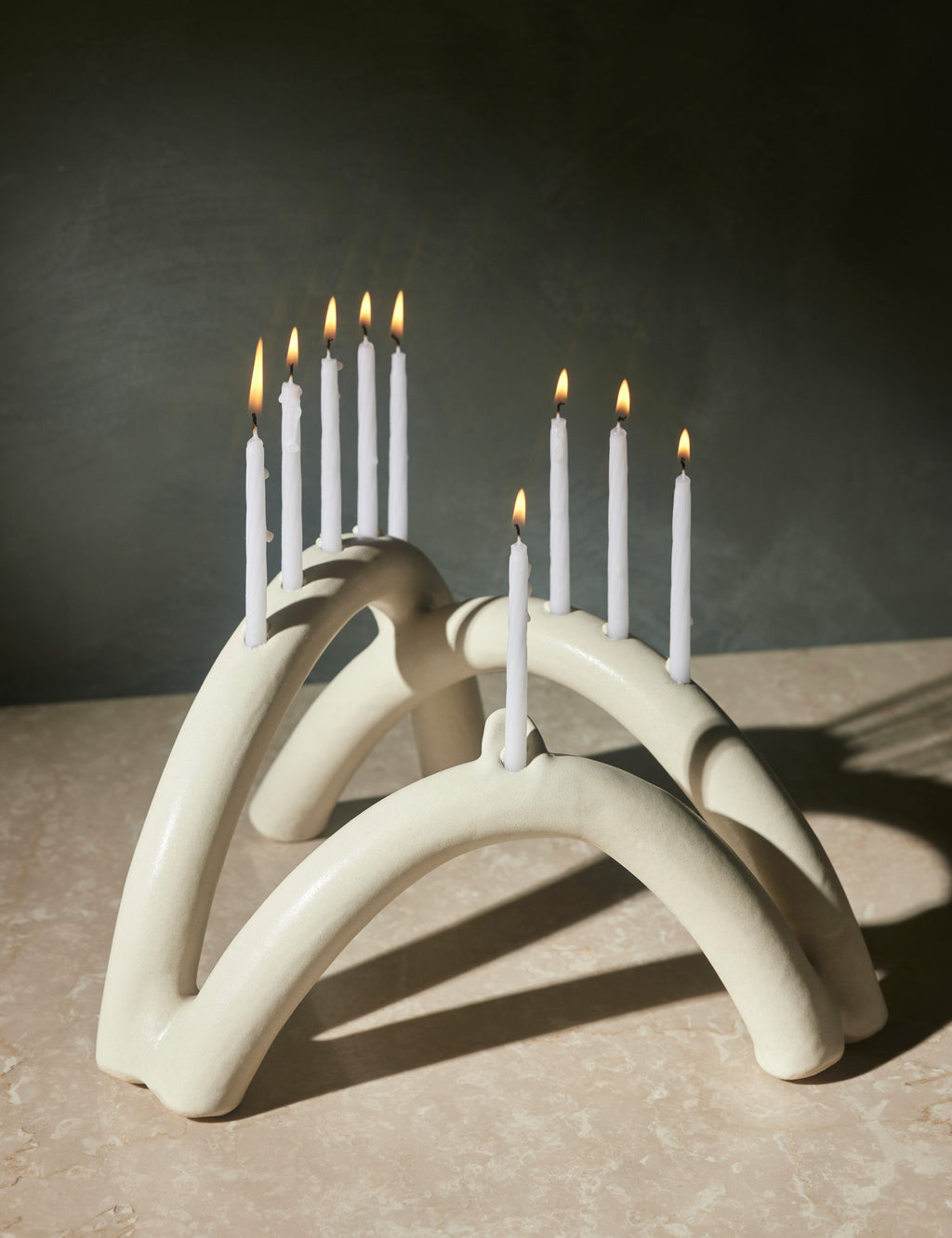 Lulu and Georgia - Shayna Menorah by dumæ