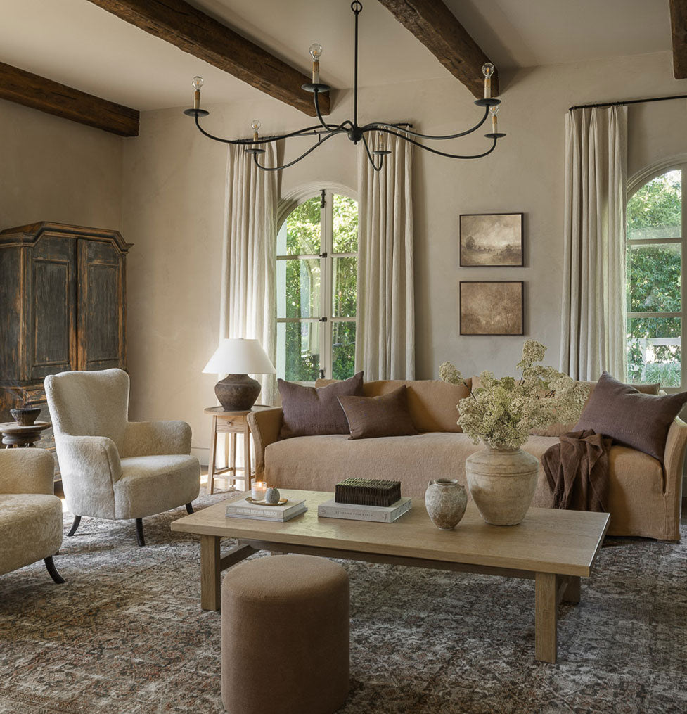 Amber Interiors - Pulpo Black Chandelier