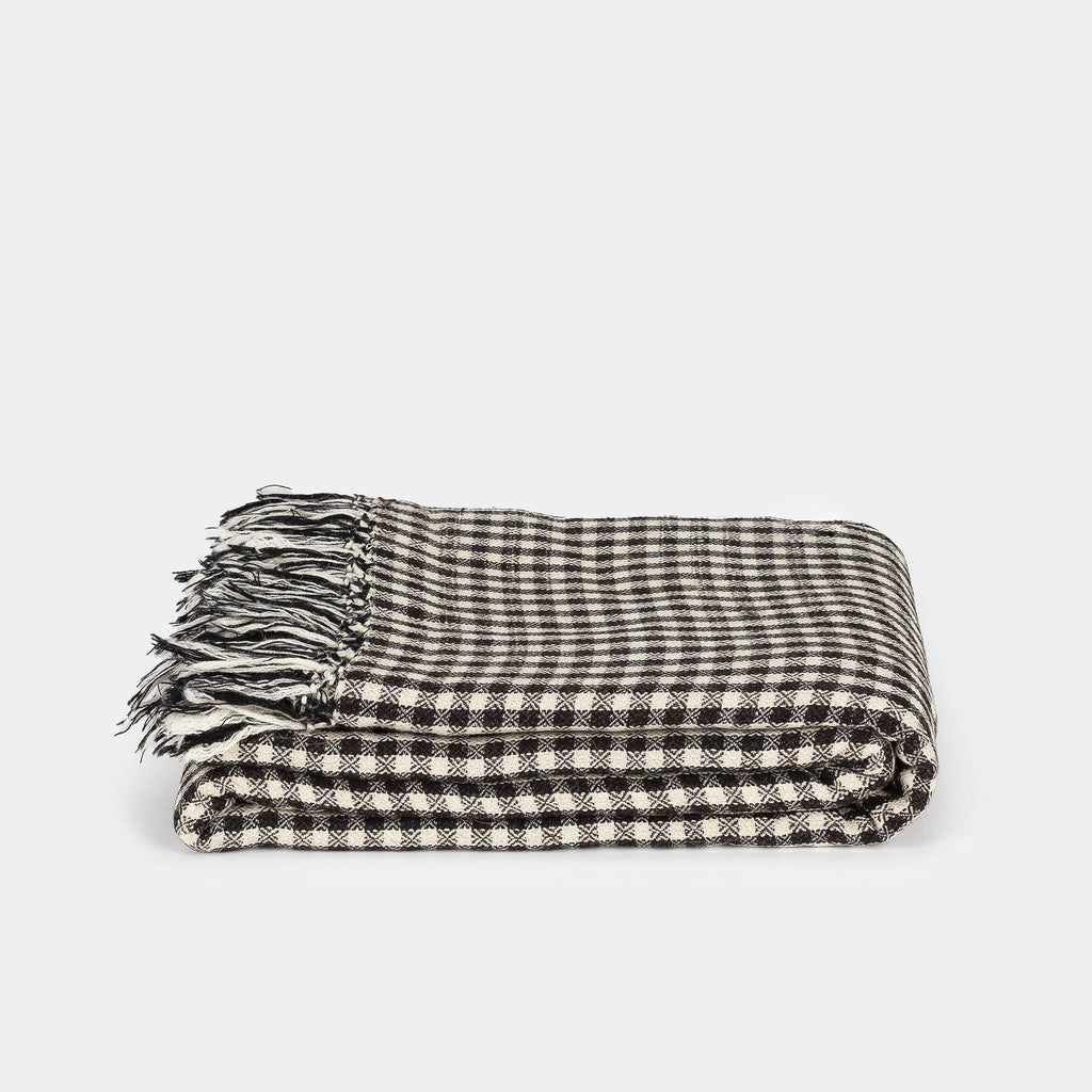 Amber Interiors - Mandi Checkered Throw Blanket