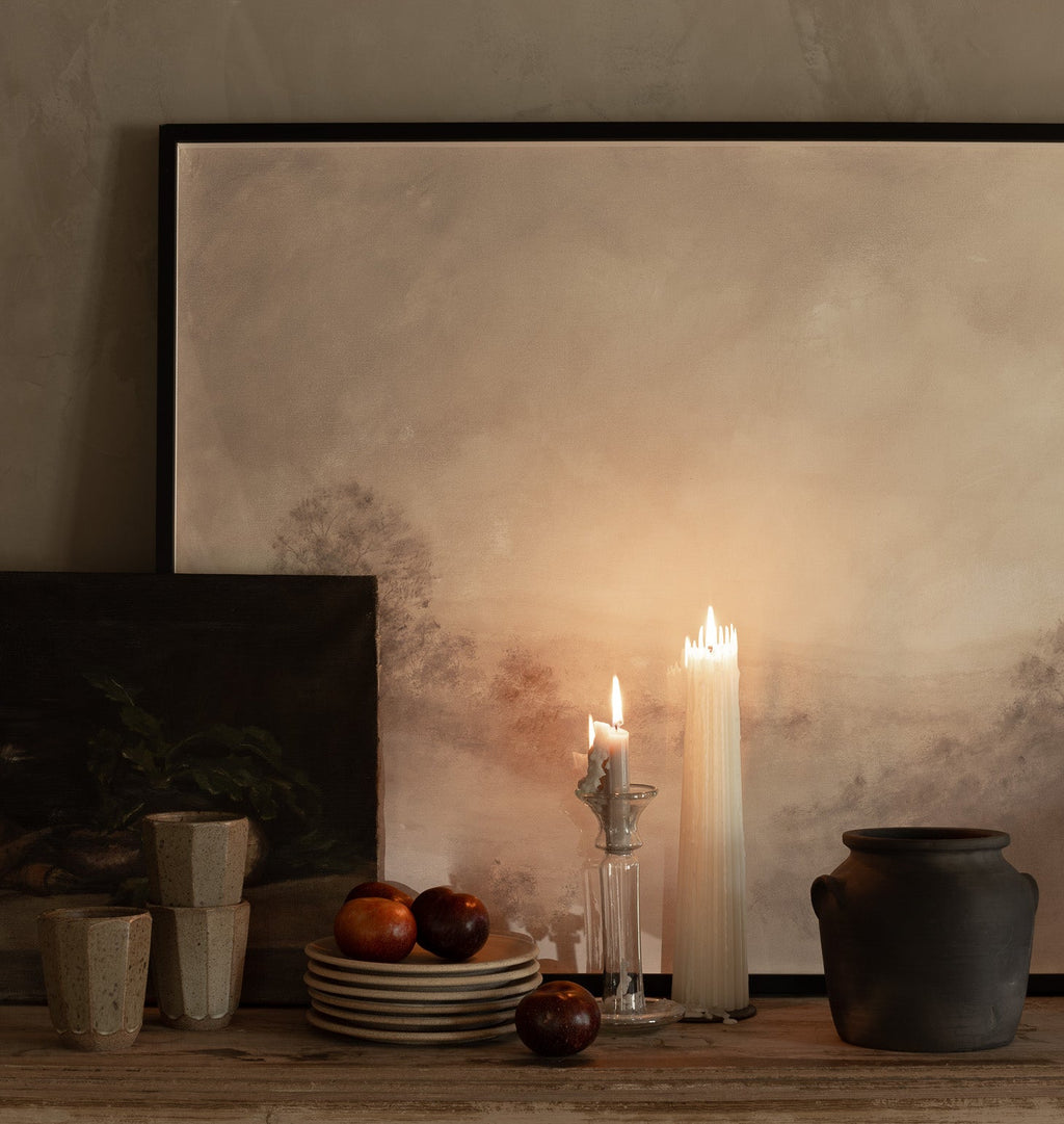 Amber Interiors - Burnt Terracotta Vessel