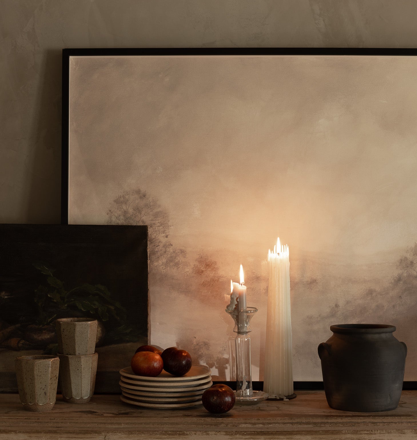 Amber Interiors - Burnt Terracotta Vessel