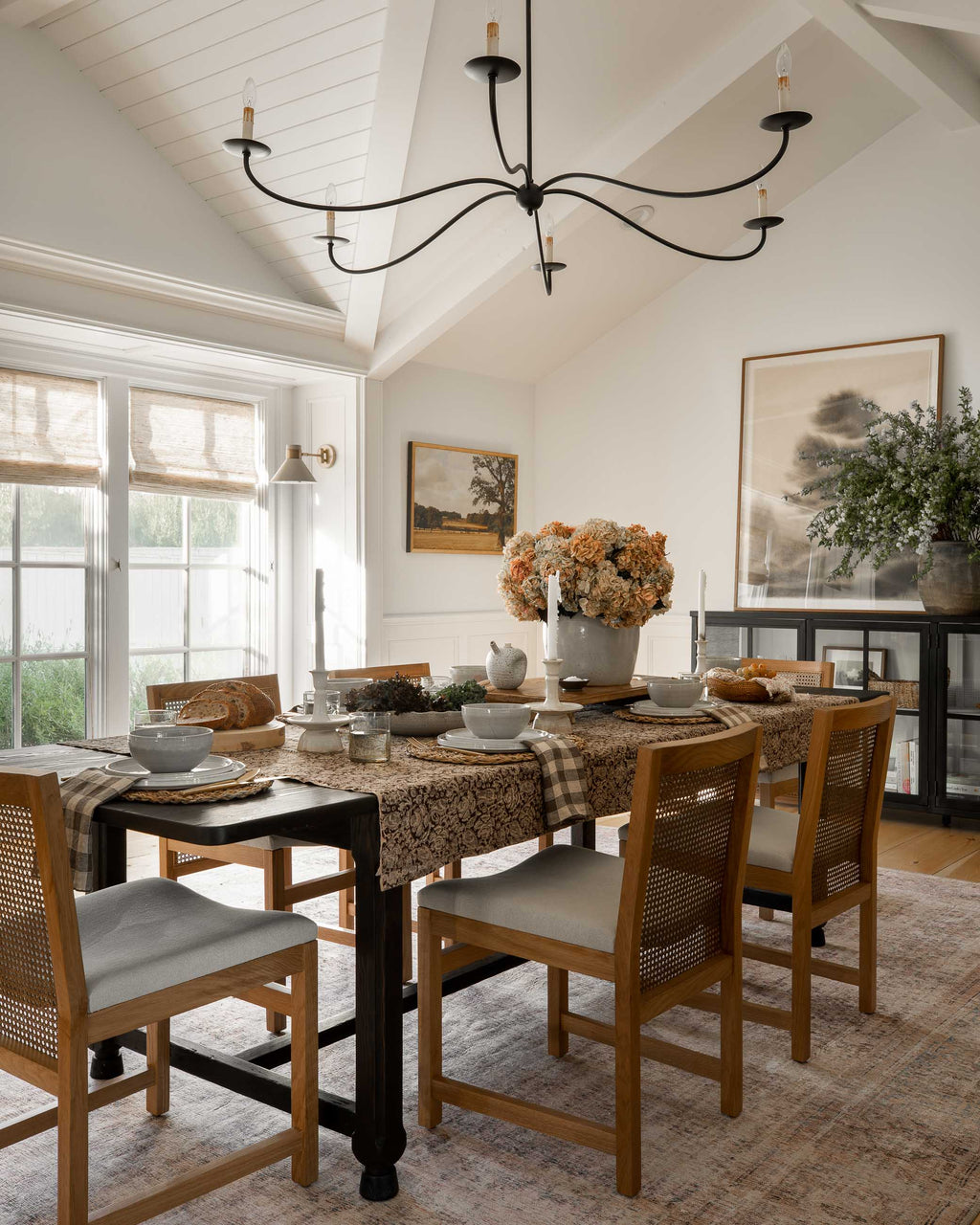 Amber Interiors - Pulpo Black Chandelier