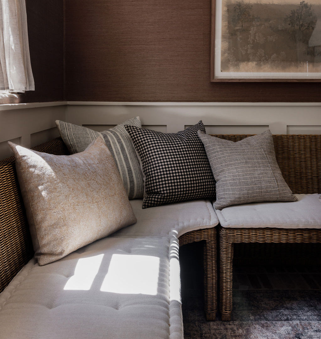 Amber Interiors - Kent Pillow 22" x 22"