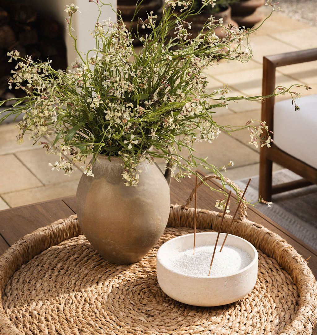 Amber Interiors - Emma Limestone Bowl