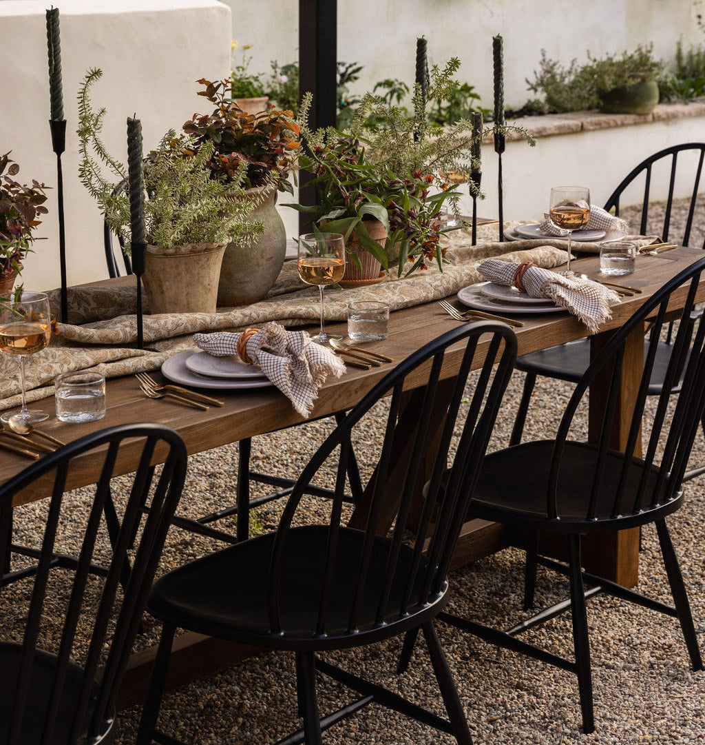 Amber Interiors - James Outdoor Dining Table