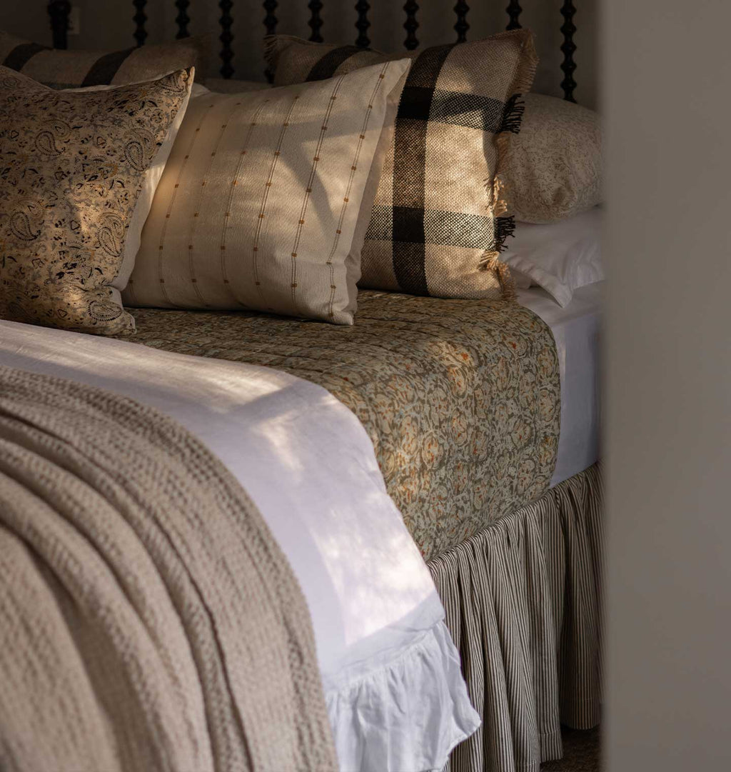 Amber Interiors - Farmhouse Bed Skirt