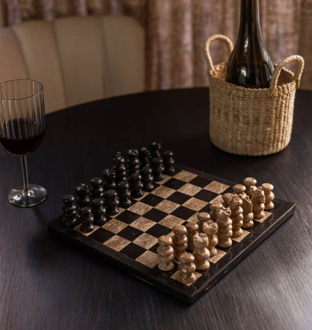 Amber Interiors - Cafe Chess Set