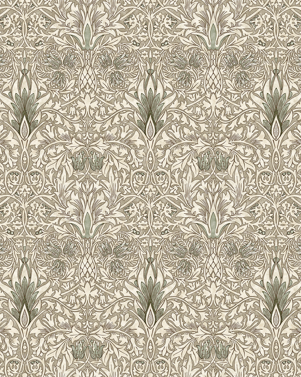 McGee & Co - Morris & Co. x McGee & Co. Snakeshead Wallpaper