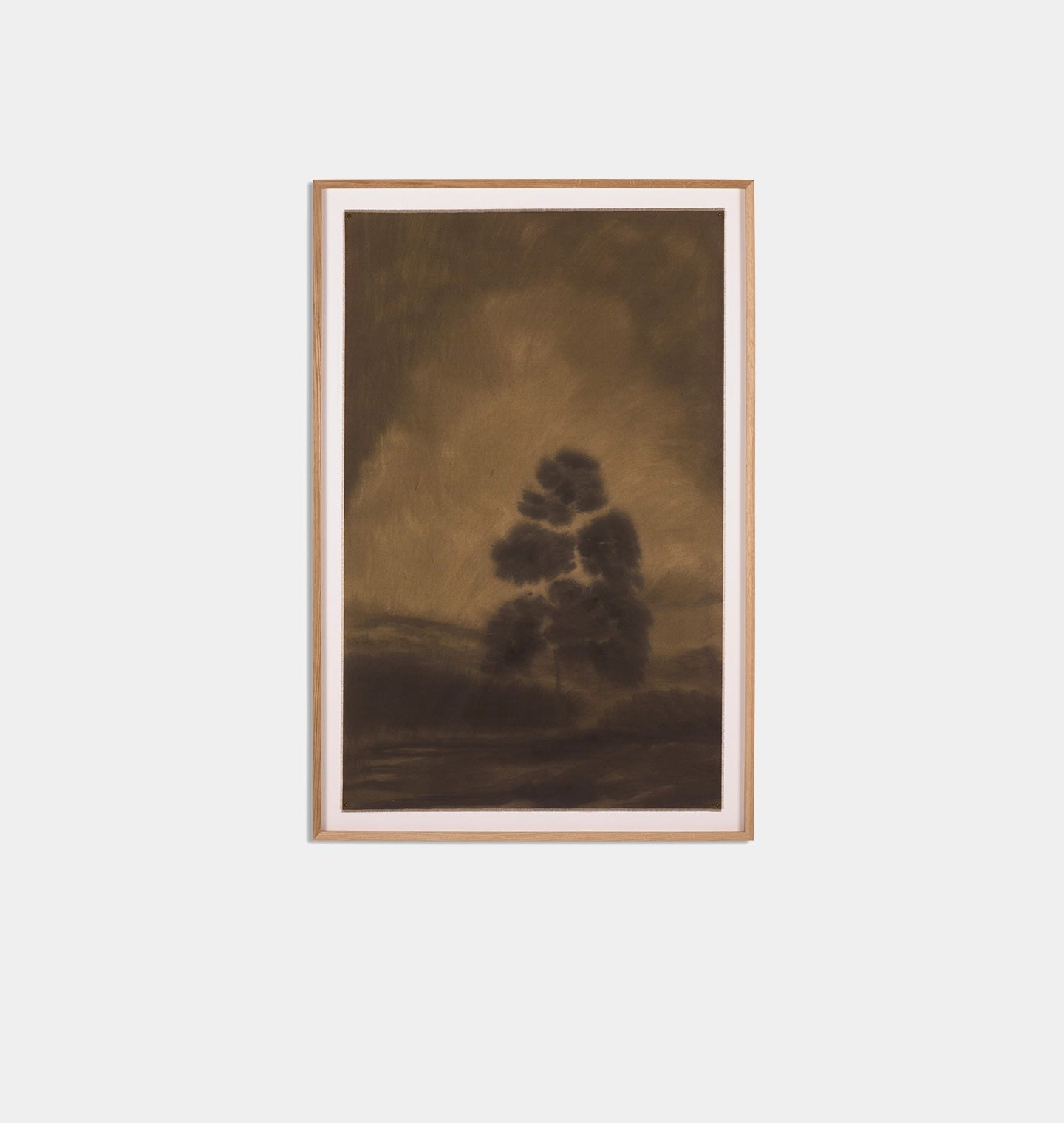 Amber Interiors - Solitude by Chelsea Fly Framed Print