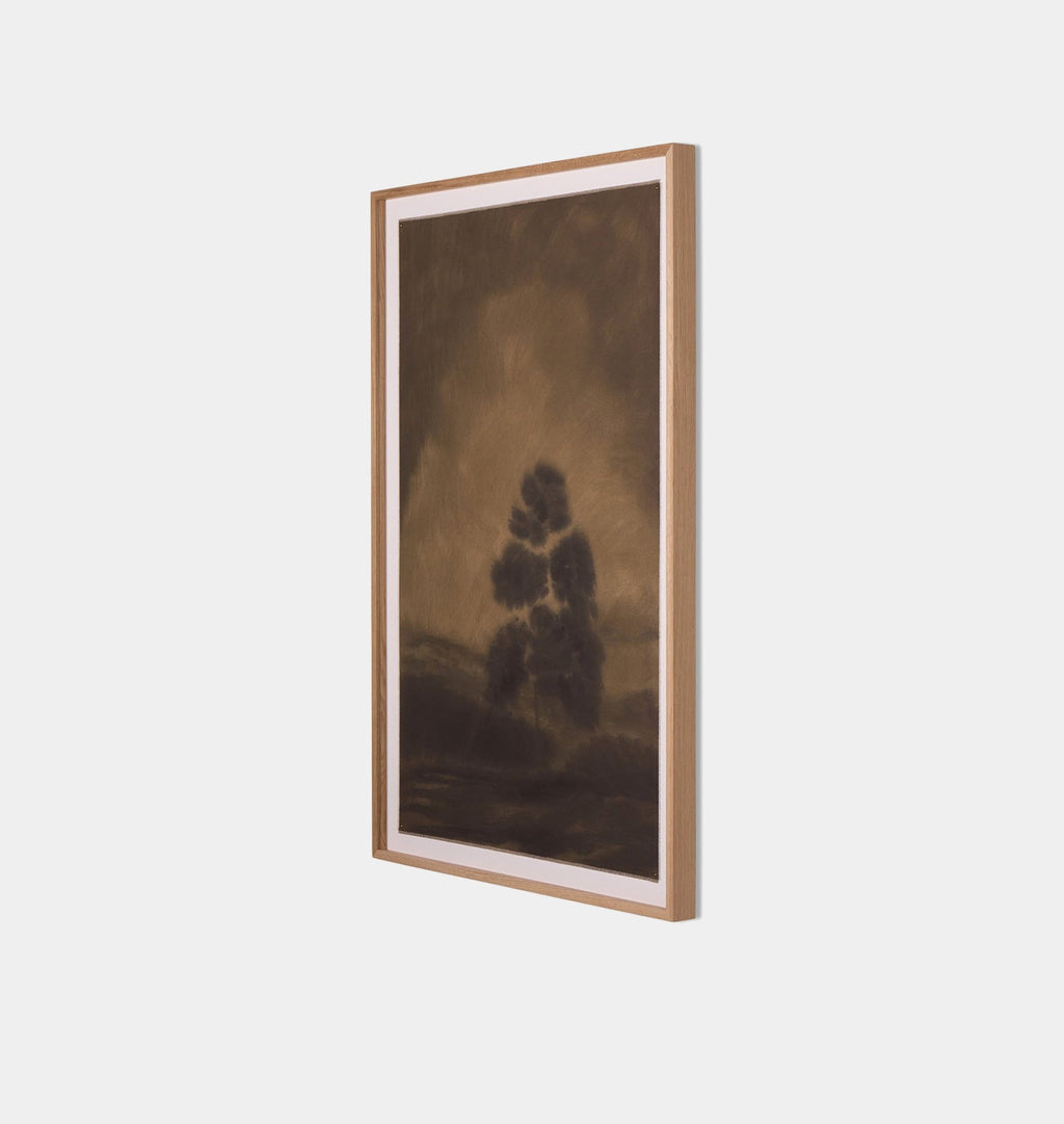 Amber Interiors - Solitude by Chelsea Fly Framed Print