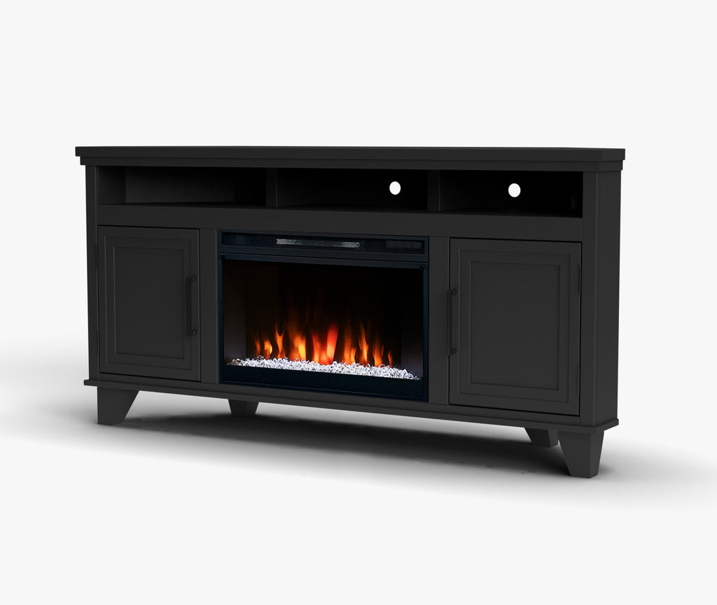 Real Cozy - 64" Sonoma Corner Fireplace TV Stand