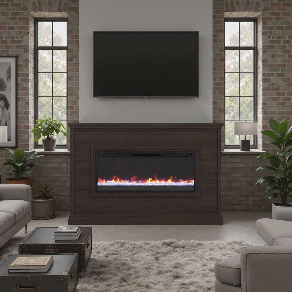 Real Cozy - 66" Sonoma Fireplace Mantel