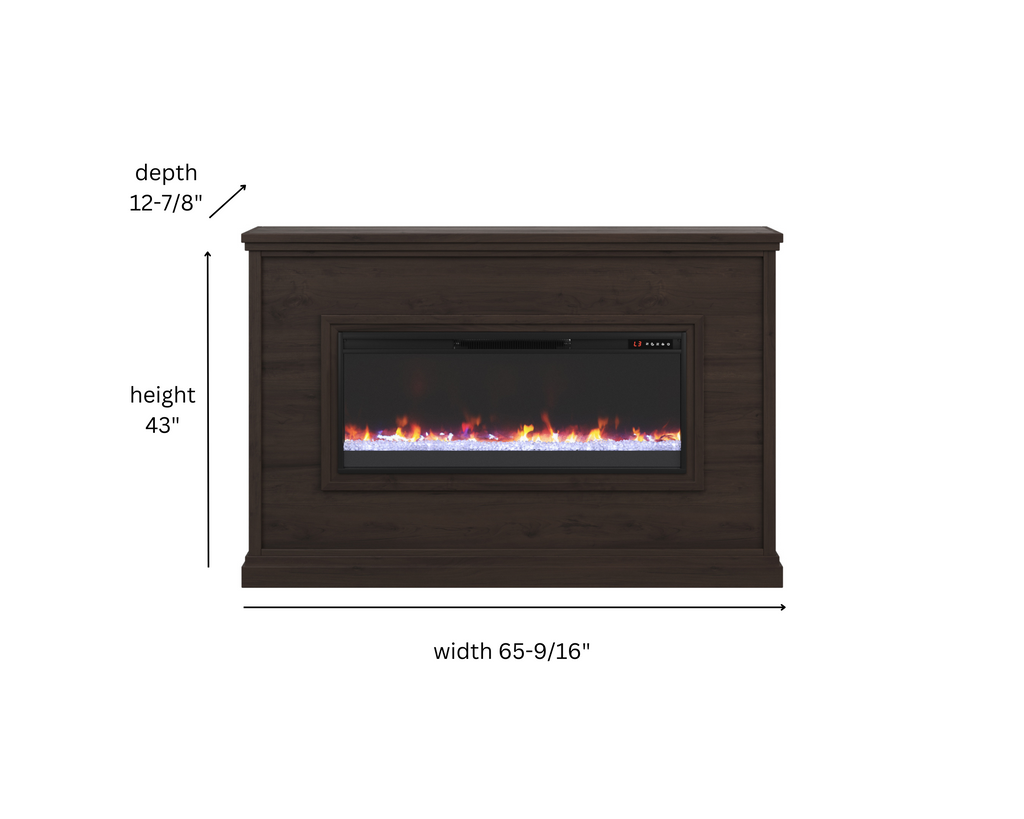 Real Cozy - 66" Sonoma Fireplace Mantel