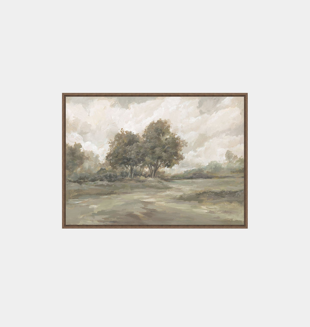 Amber Interiors - Soundlessness of Nature I Framed Print