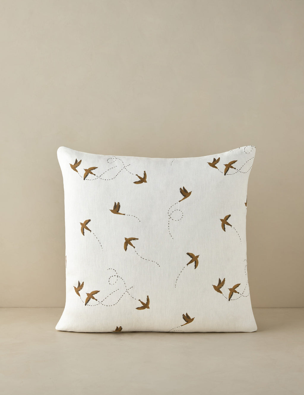 Lulu and Georgia - Sparrow Linen Pillow by Rylee + Cru