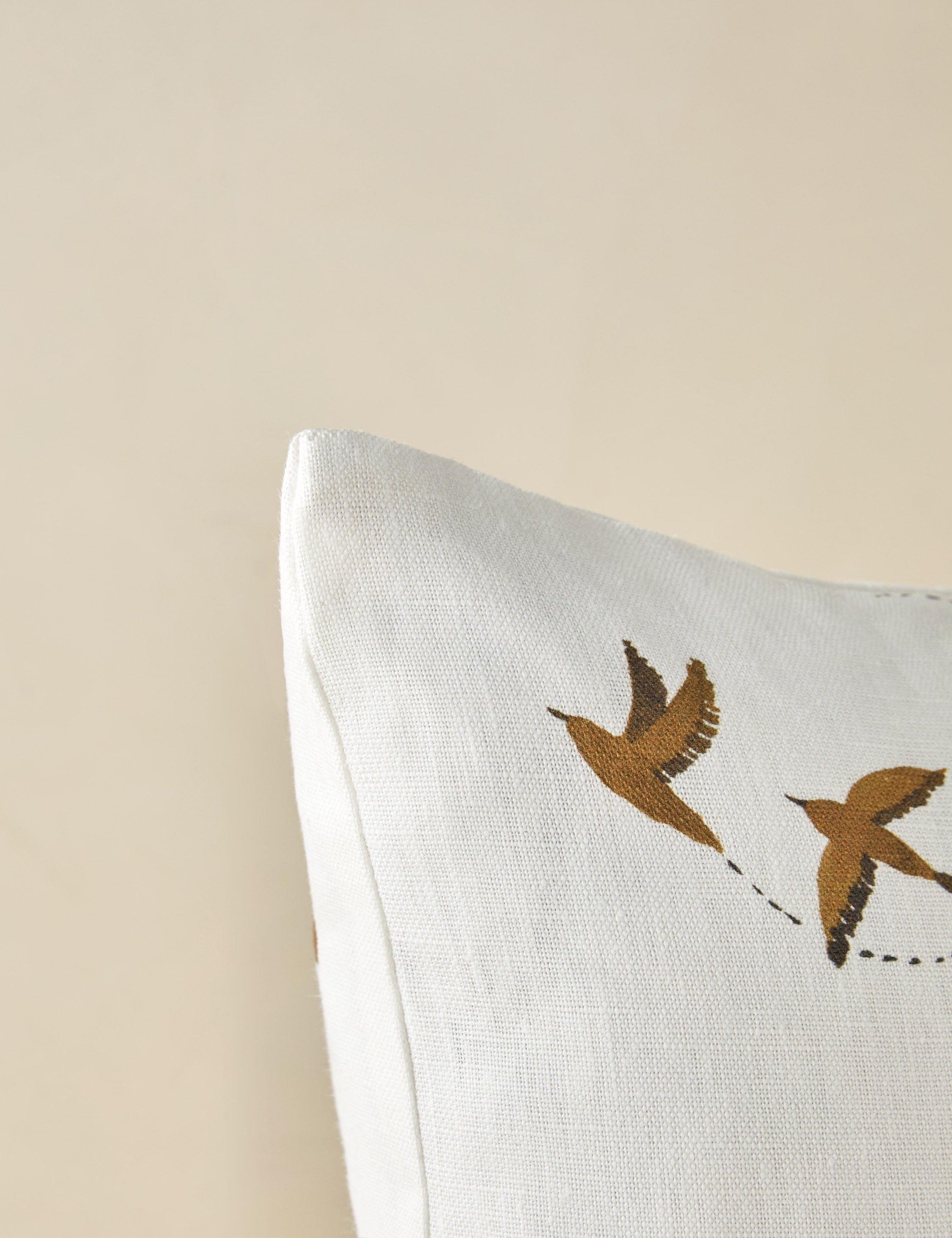 Lulu and Georgia - Sparrow Linen Pillow by Rylee + Cru
