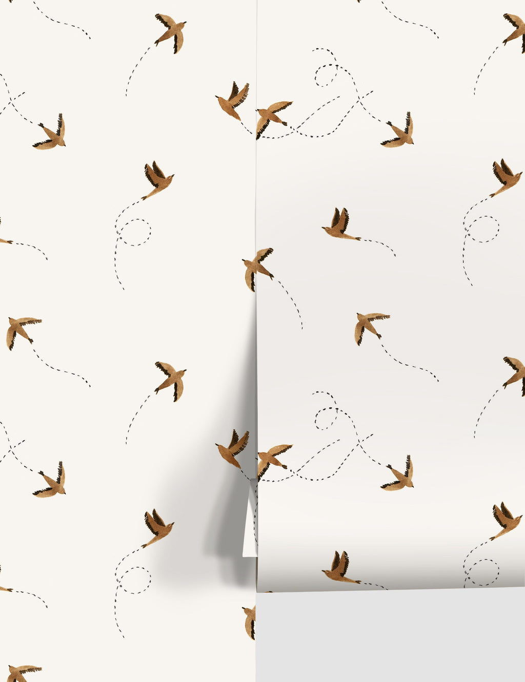 Lulu and Georgia - Sparrow Wallpaper by Rylee + Cru