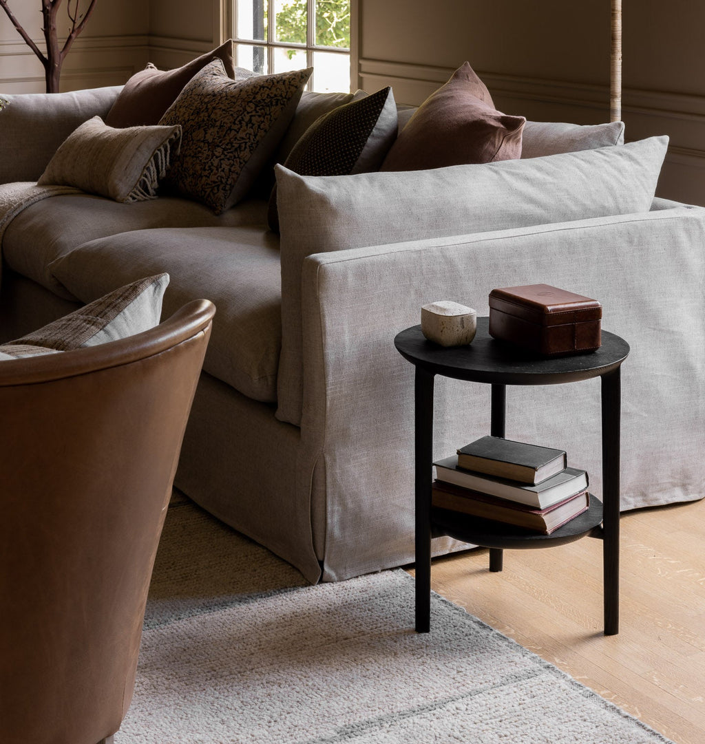 Amber Interiors - Leather Wrapped Box