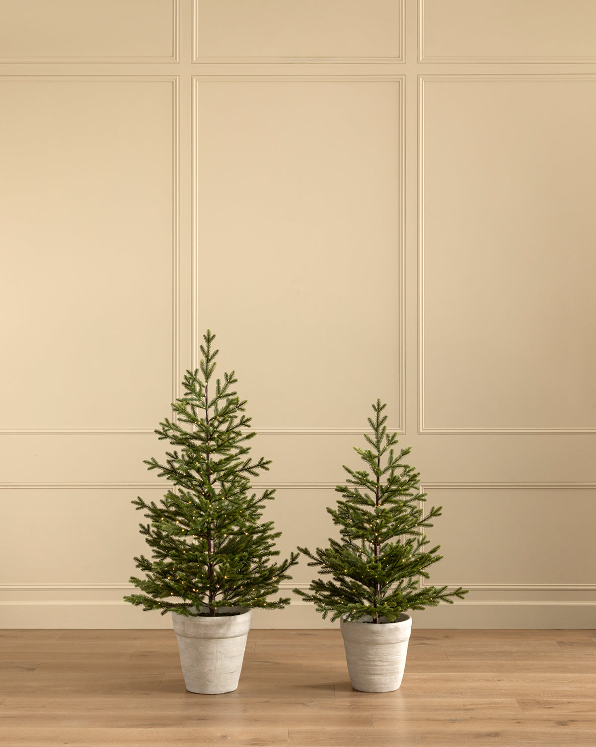 McGee & Co - Faux Spruce Pre - Lit Potted Tree