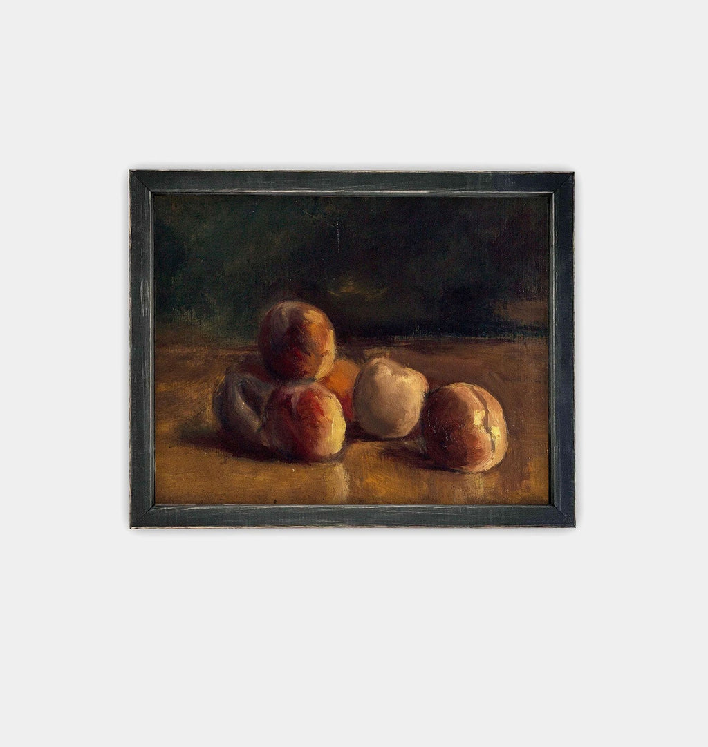 Amber Interiors - Still Life with Peaches Framed Print