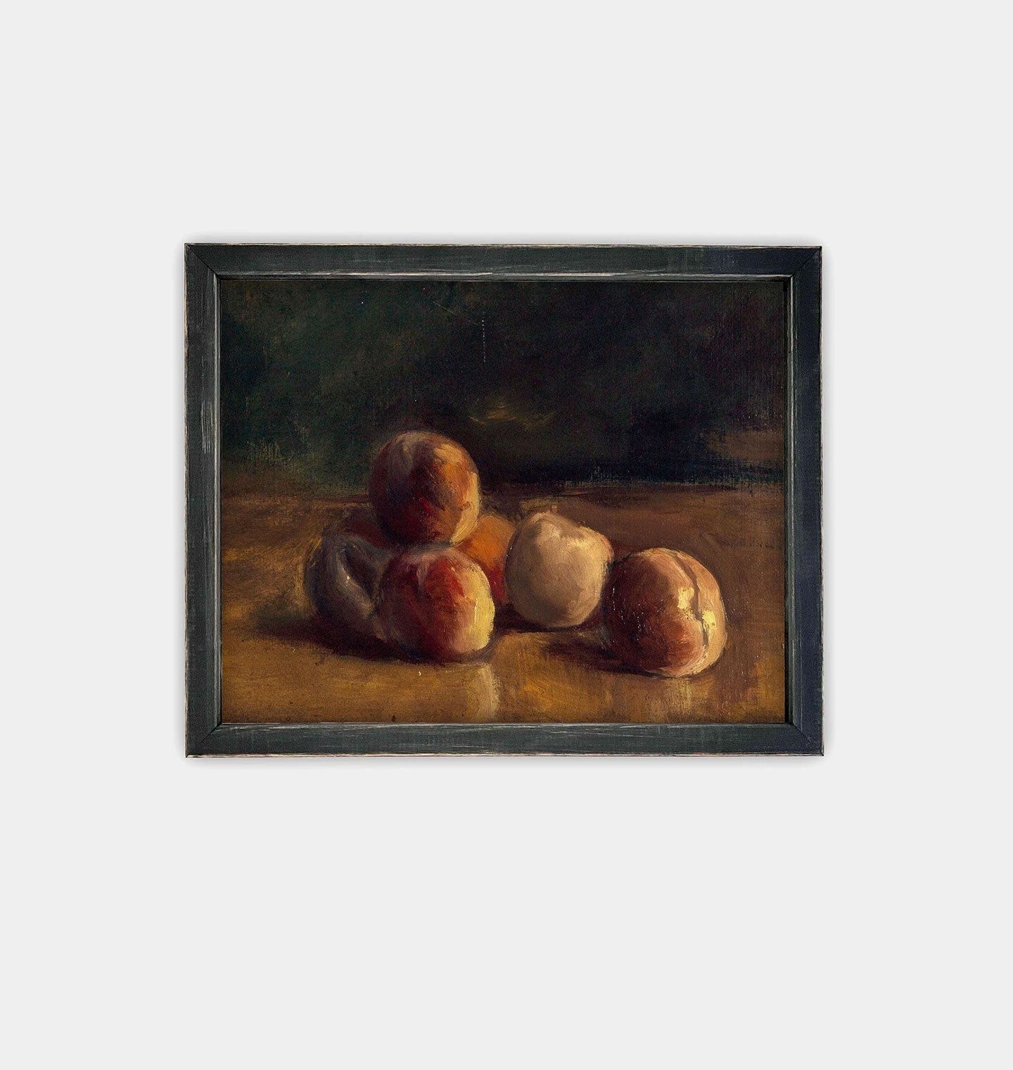 Amber Interiors - Still Life with Peaches Framed Print