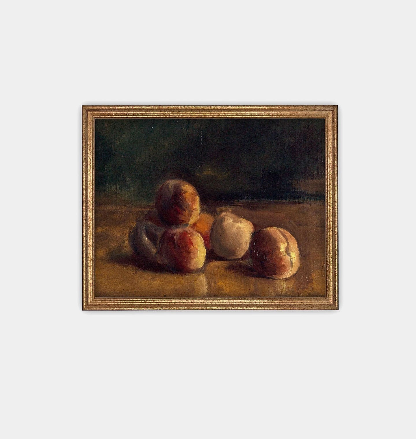 Amber Interiors - Still Life with Peaches Framed Print