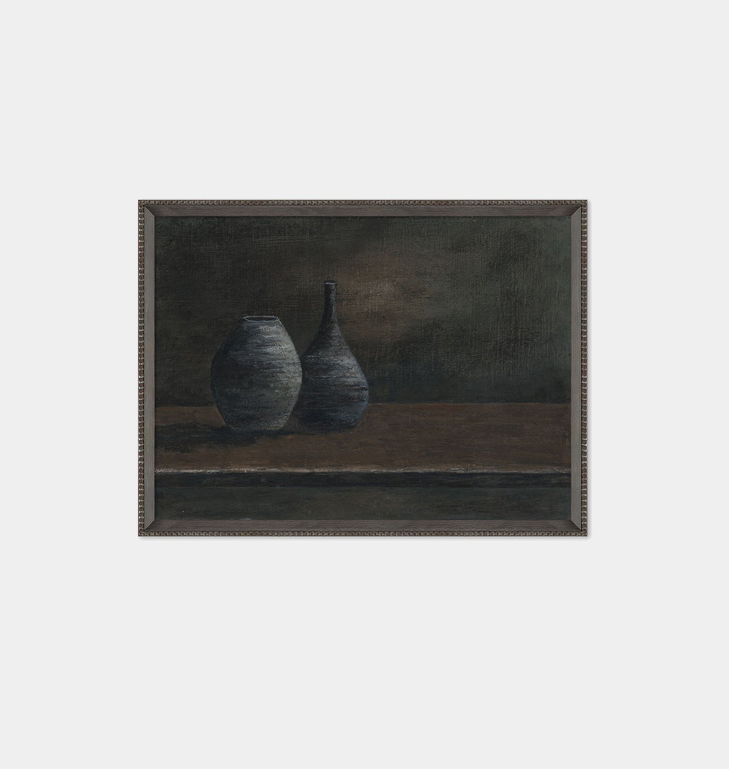 Amber Interiors - Stillness II by Lori Marie Framed Print