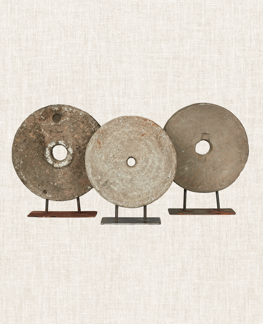 Olive Ateliers - Stone Wheel on Stand