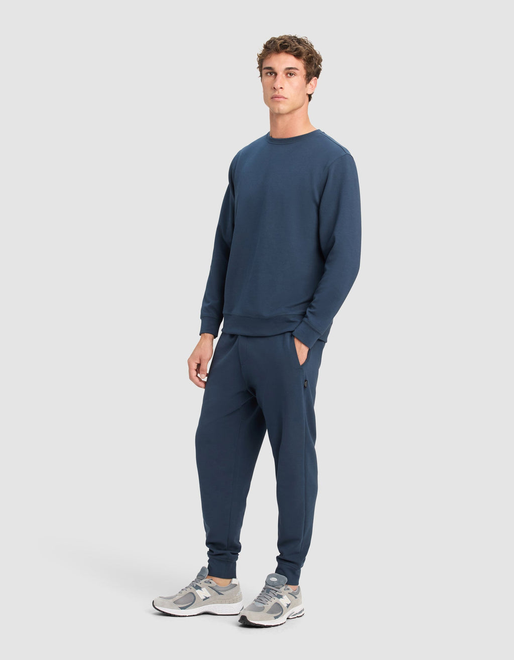 Cozy Earth - Men's StretchTech Crewneck & Jogger Set