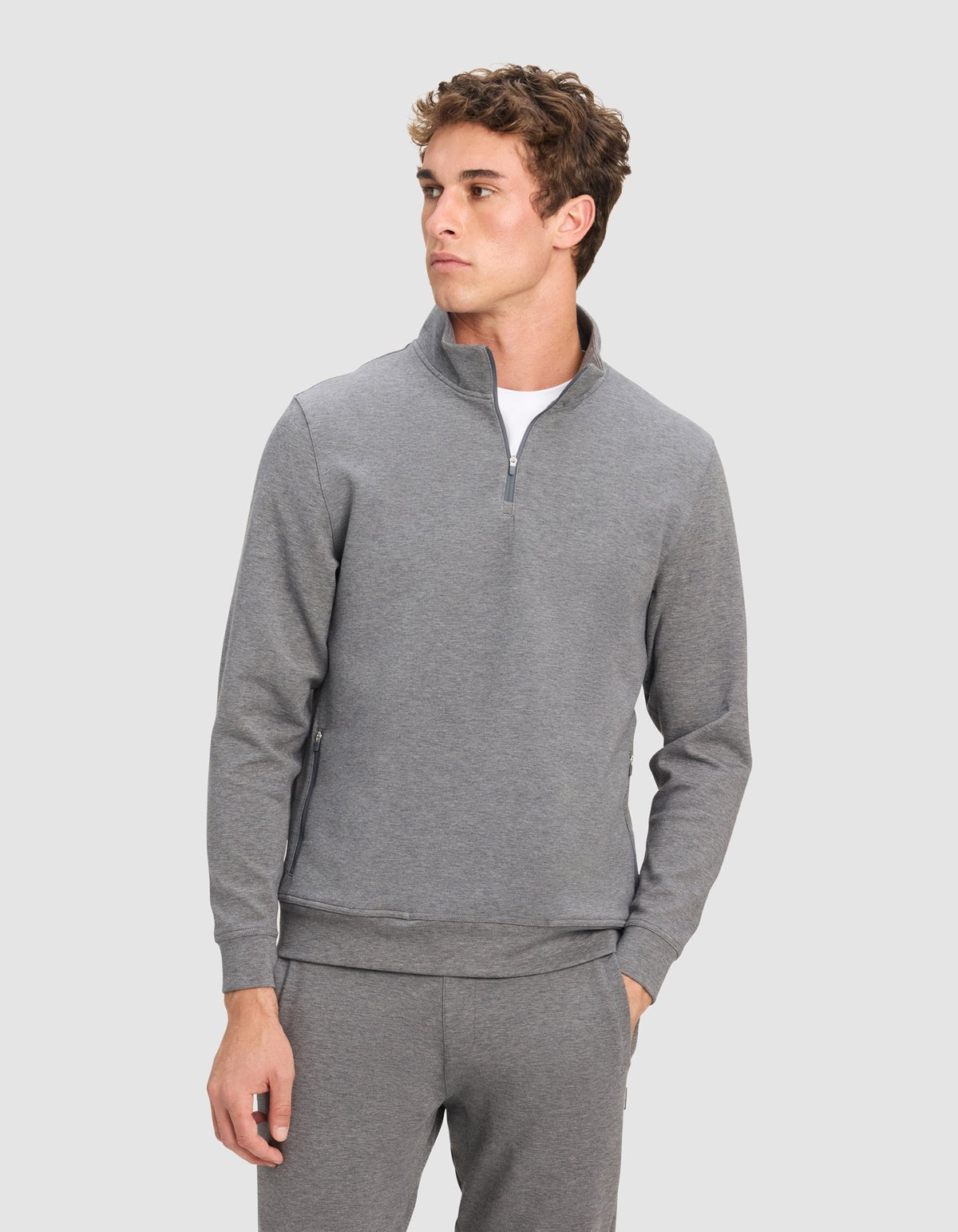 Cozy Earth - Men's StretchTech Quarter Zip