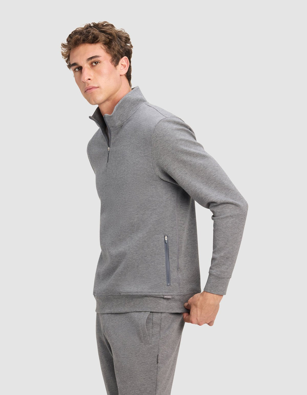 Cozy Earth - Men's StretchTech Quarter Zip