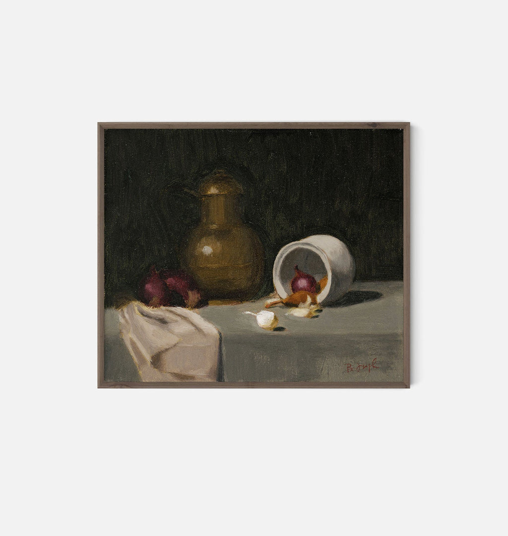 Amber Interiors - Study of Florence Still Life Framed Print