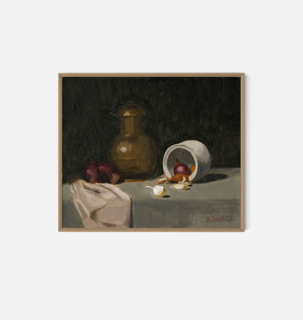 Amber Interiors - Study of Florence Still Life Framed Print