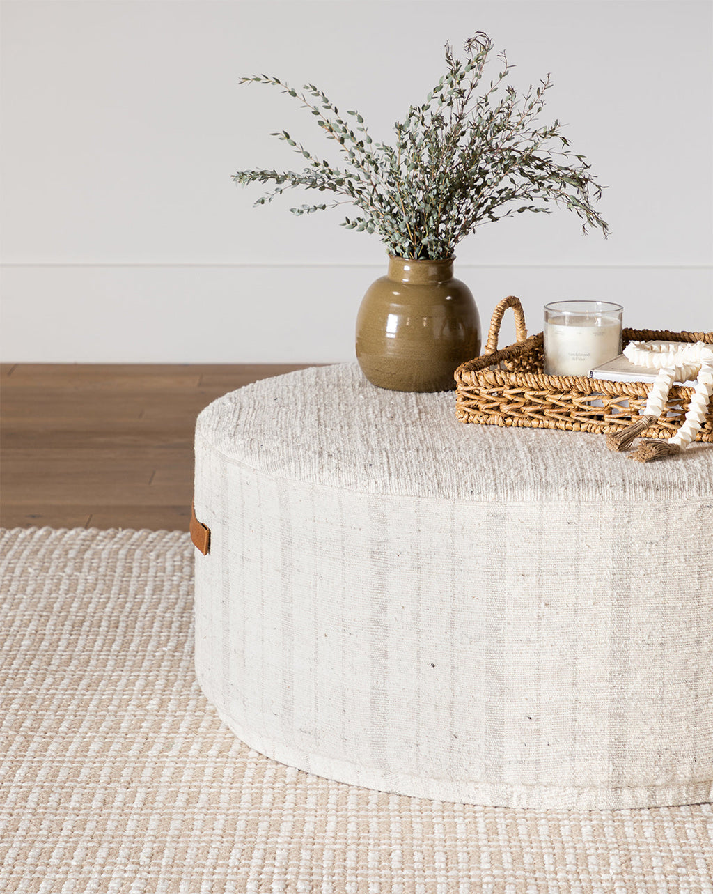 McGee & Co - McKay Round Ottoman