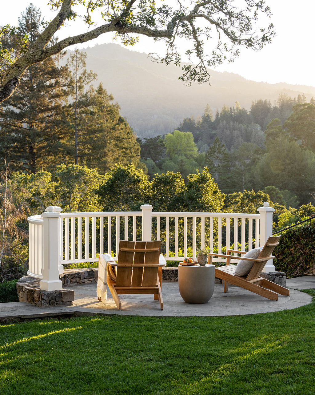 McGee & Co - Triby Teak Outdoor Lounge Chair