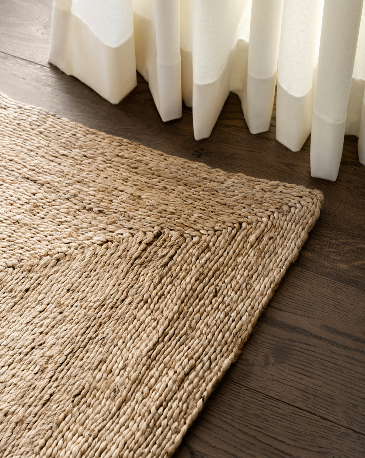 McGee & Co - Diamond Braided Jute Rug