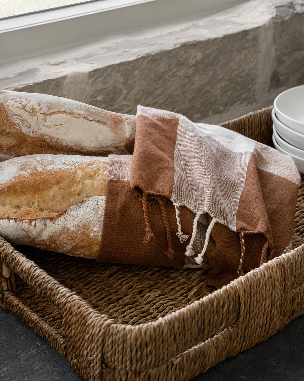 McGee & Co - Hand - Woven Bankuan Tray