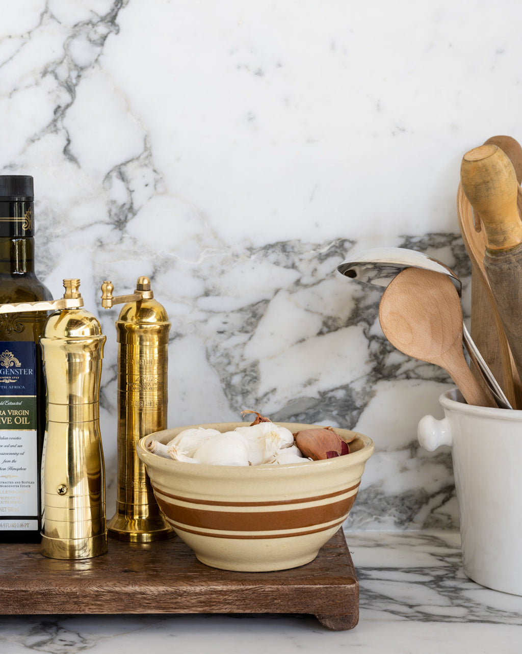McGee & Co - European Brass Pepper Mill