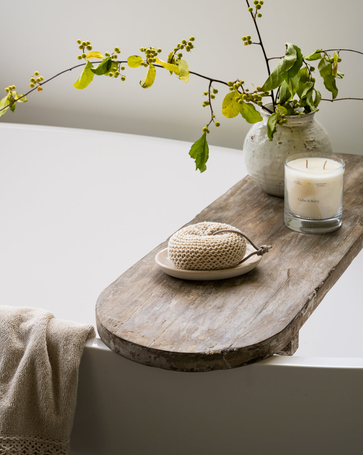 McGee & Co - Rounded Edge Bath Caddy