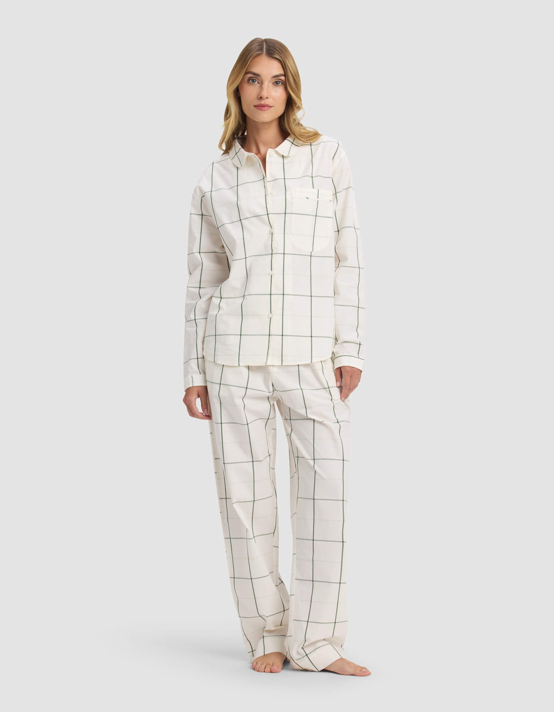 Cozy Earth - Women's Sutton Long Sleeve Pajama Set