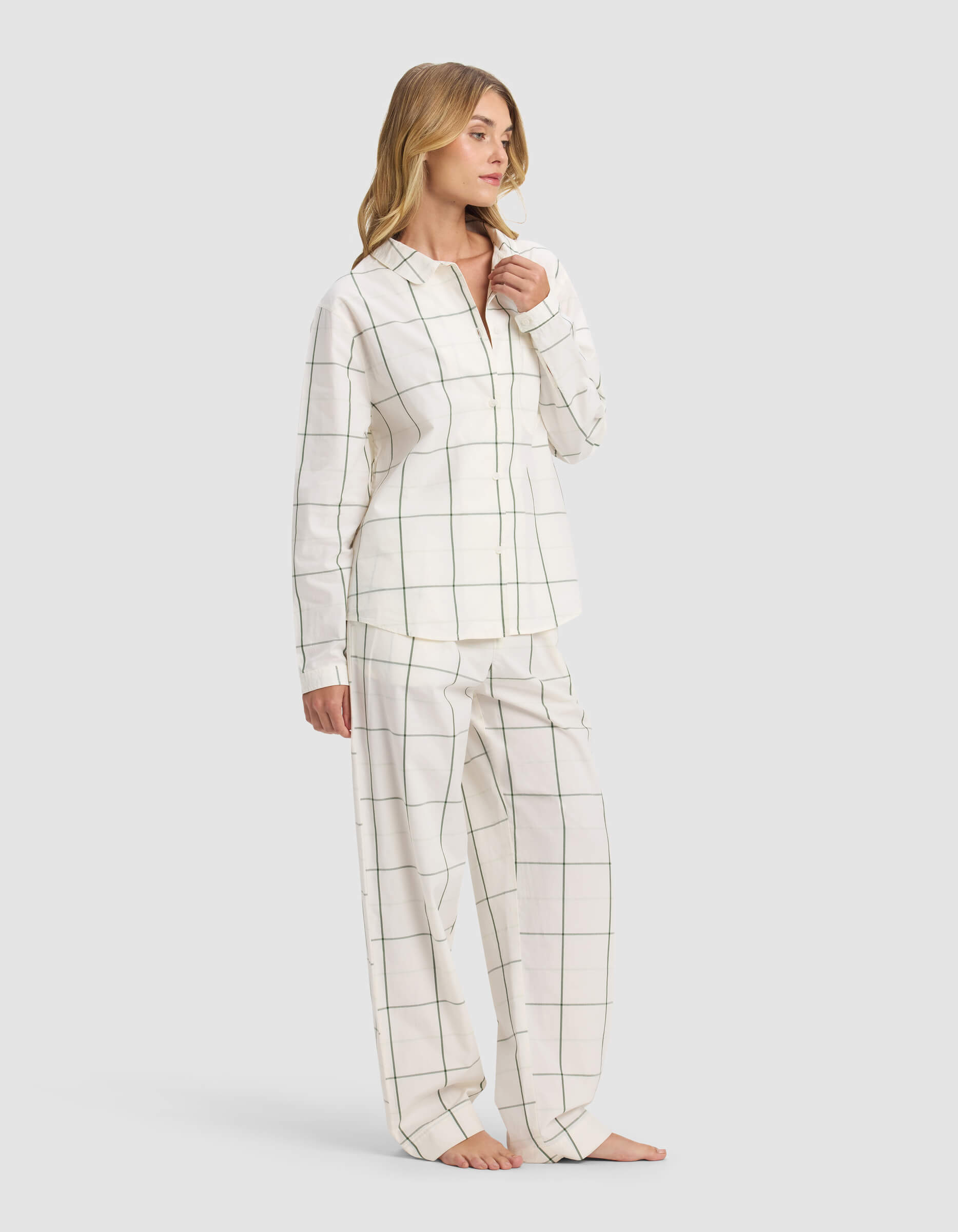 Cozy Earth - Women's Sutton Long Sleeve Pajama Set