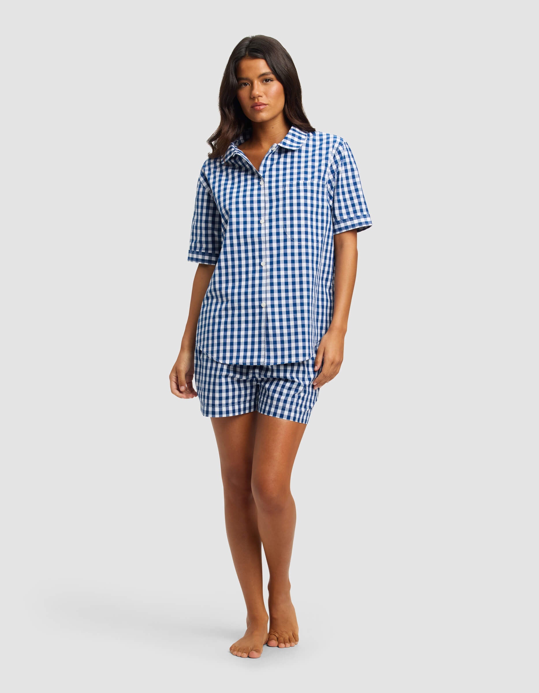 Cozy Earth - Women's Sutton Short Sleeve Pajama Set - Last Chance