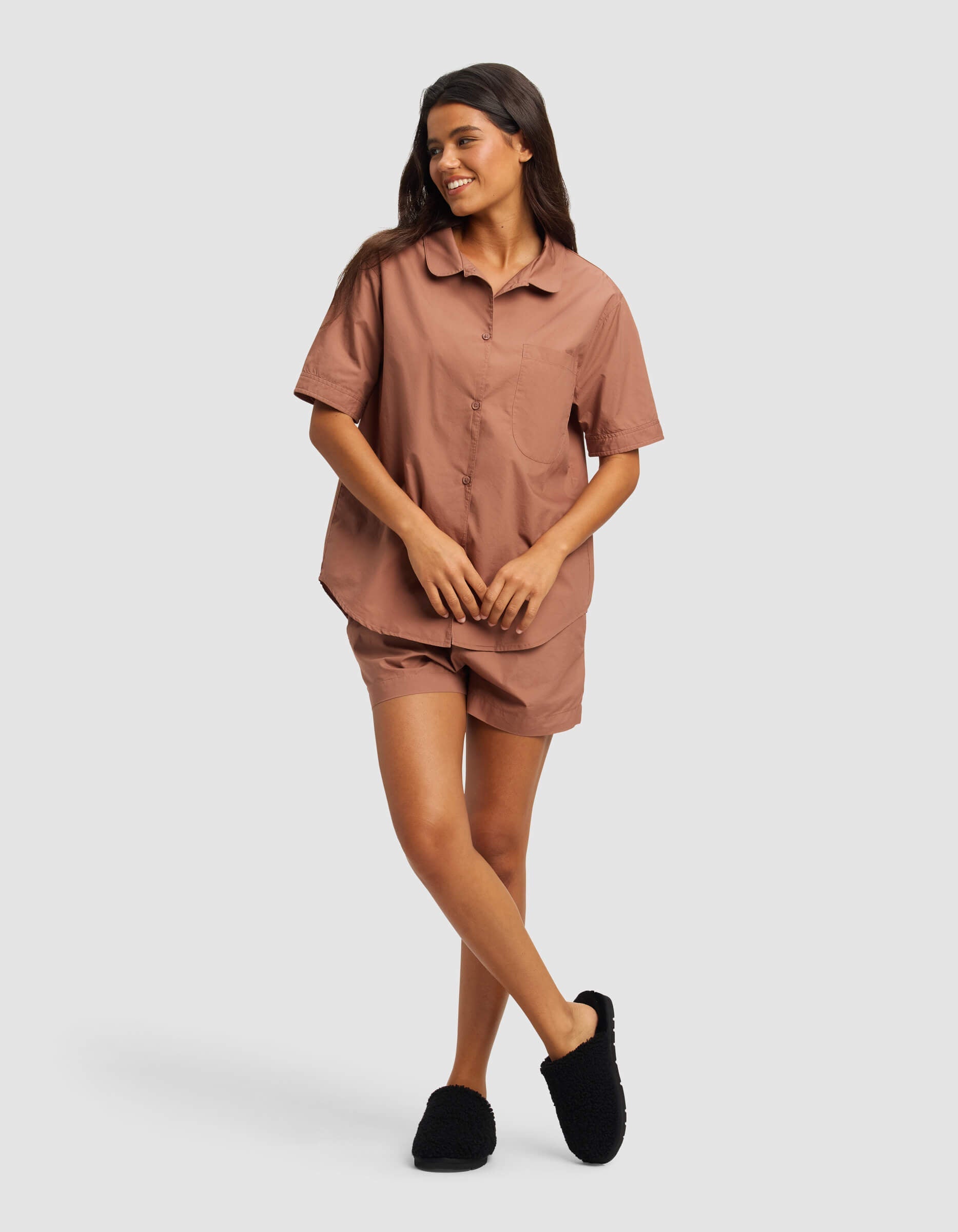 Cozy Earth - Women's Sutton Short Sleeve Pajama Set - Last Chance