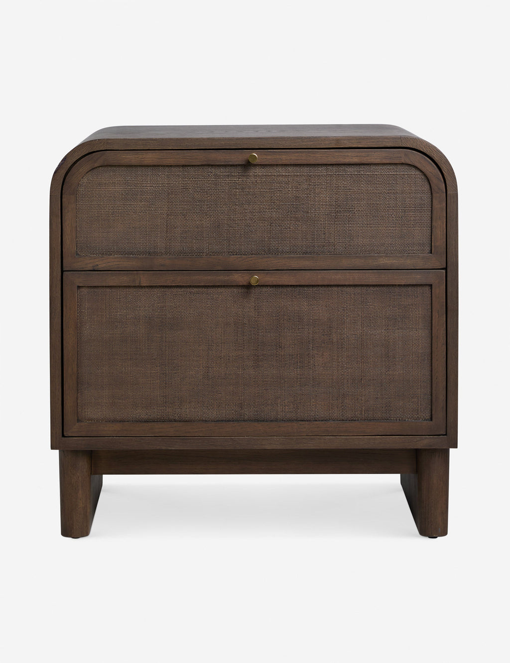 Lulu and Georgia - Open Box: Suzette Nightstand, Smoked Oak