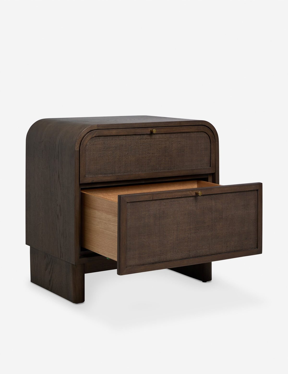 Lulu and Georgia - Open Box: Suzette Nightstand, Smoked Oak