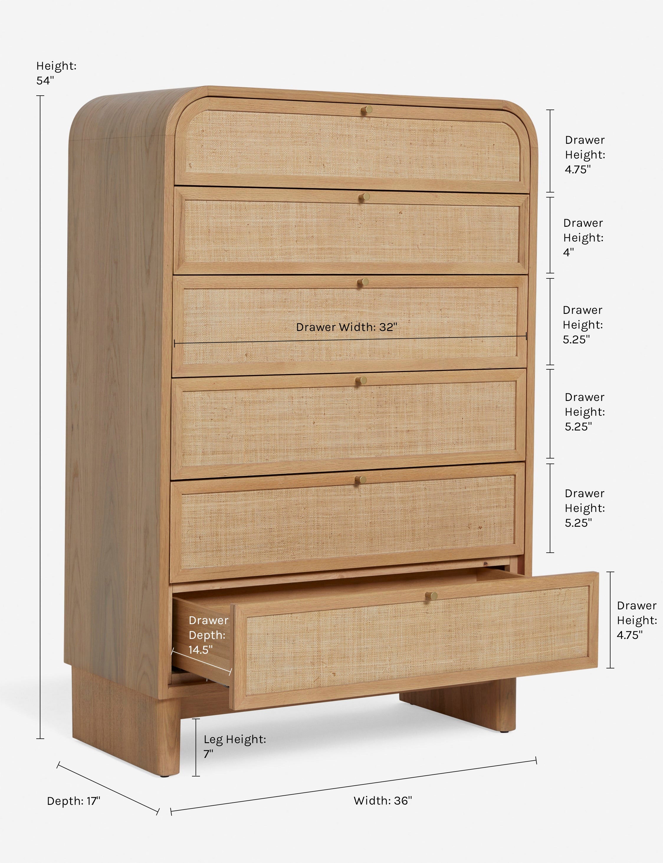 Lulu and Georgia - Suzette Tall Dresser