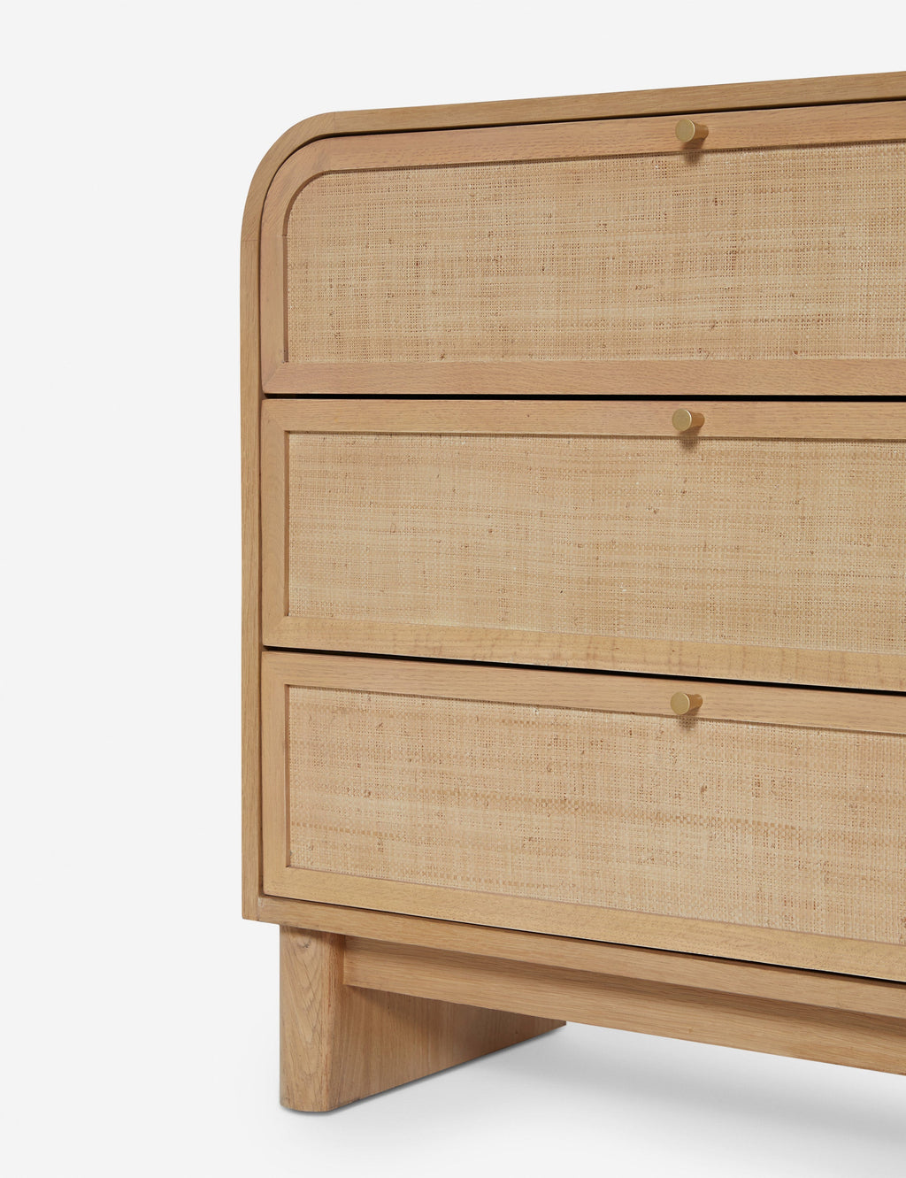 Lulu and Georgia - Open Box: Suzette Wide Dresser, Natural Oak