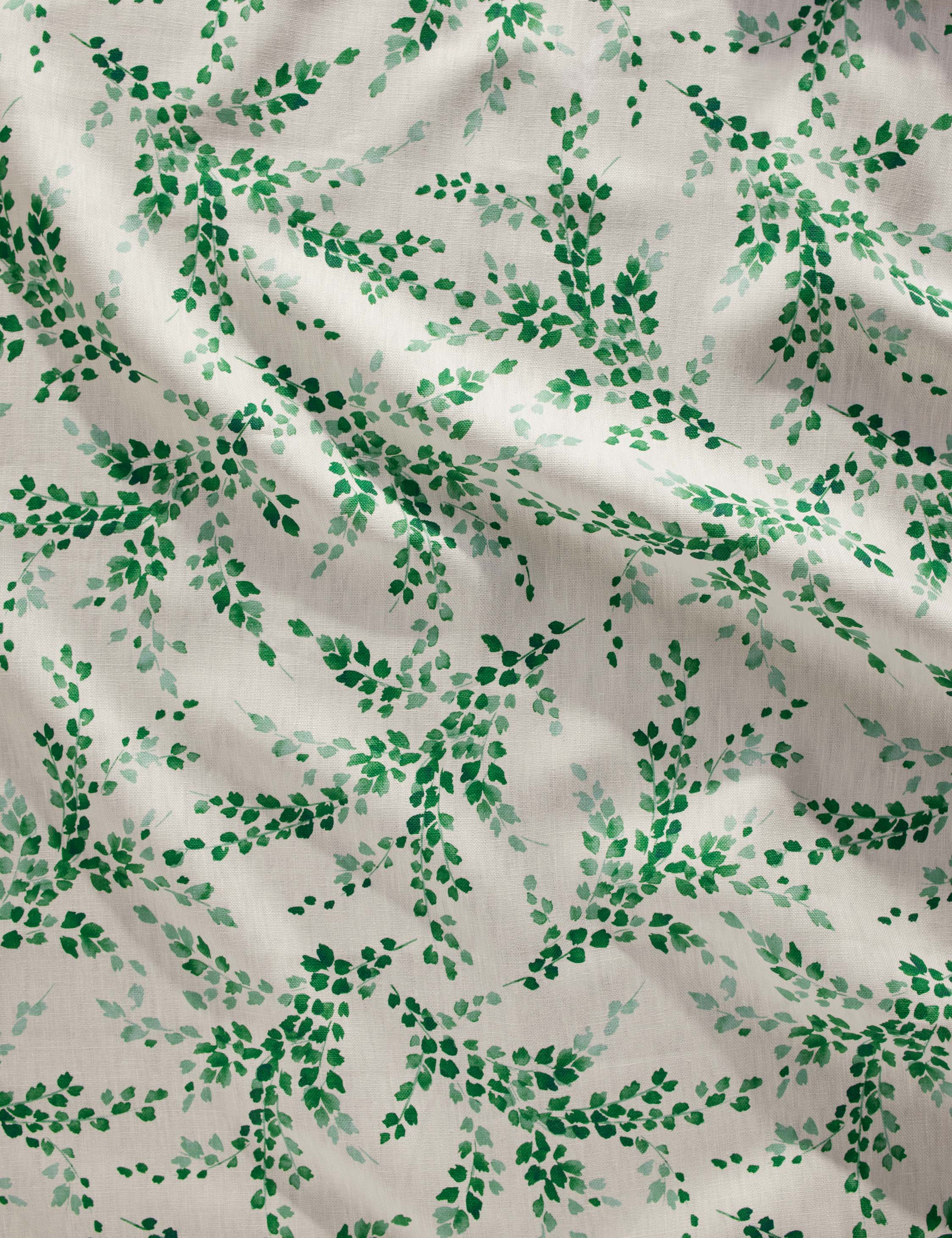 Lulu and Georgia - Sweet Caroline Linen Fabric by Wallshoppe