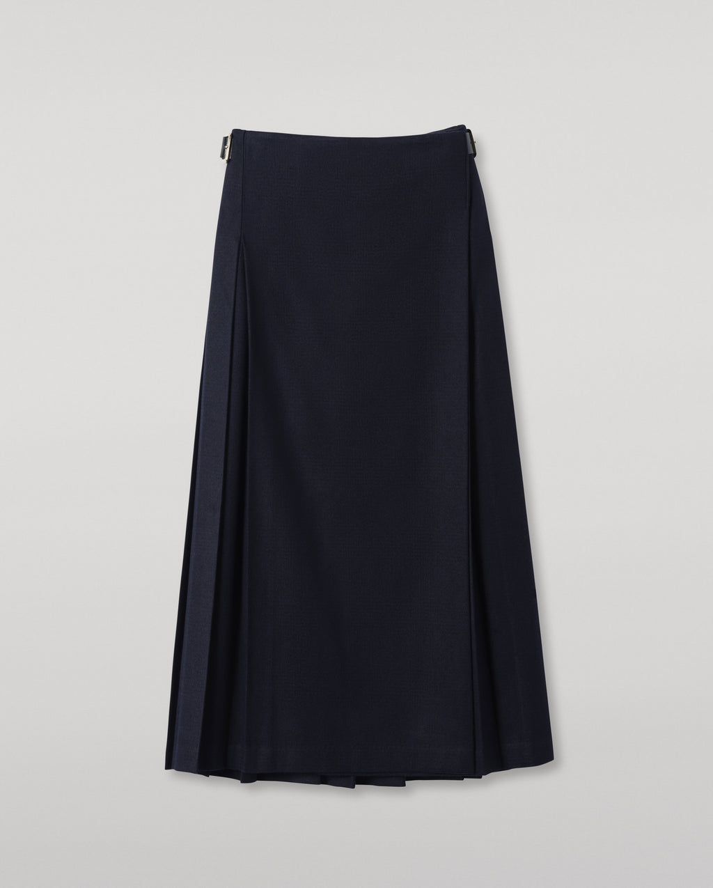 Johnstons of Elgin - Le Kilt | Johnstons of Elgin Navy Long Kilt