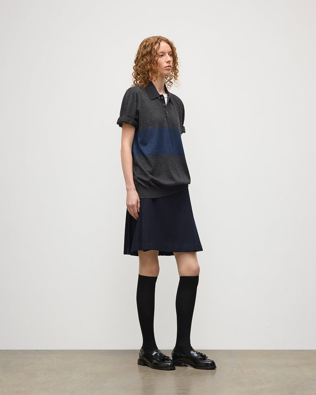 Johnstons of Elgin - Le Kilt | Johnstons of Elgin Navy Kilt